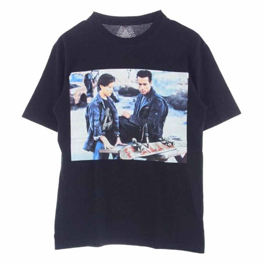 PALACE パレス 16SS skateboards ターミネーター プリント Tシャツ 半袖カットソー ブラック系 M【中古】