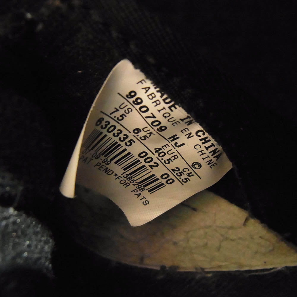 NIKE ナイキ 630335-002 DUNK HIGH BLACK COOL GREY ダンクハイ ハイカットスニーカー ブラック系 グレー系 25.5cm【中古】