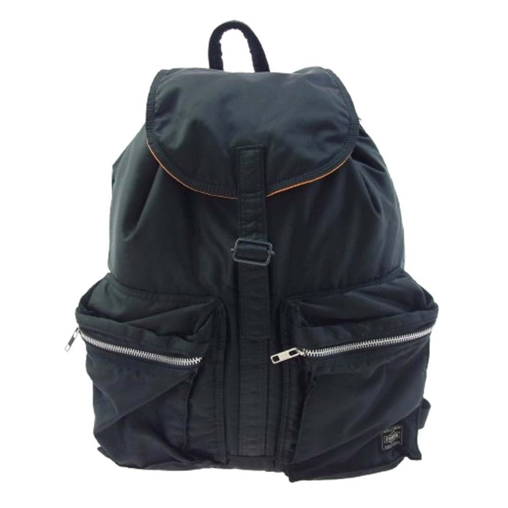 PORTER ポーター TANKER BACKPACK タンカー リュック バックパック ブラック系【中古】