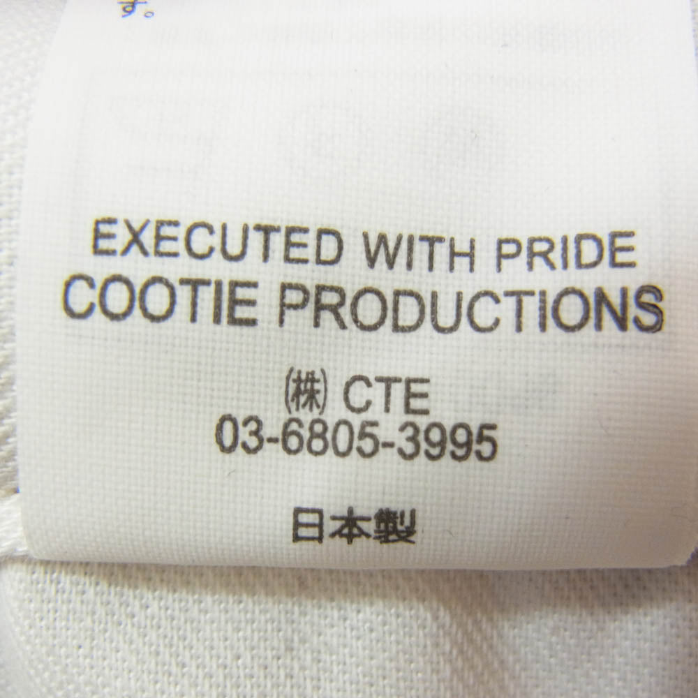 COOTIE クーティー スラックス 無地 日本製 コットン パンツ ブラック系 L【中古】