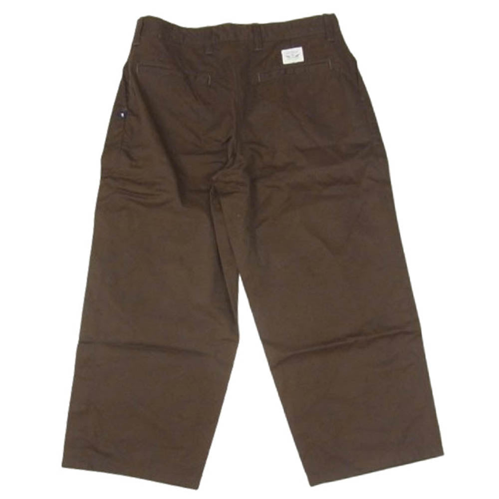 DESCENDANT ディセンダント SF WIDE TROUSERS ワイド ラウザーズ パンツ ブラウン系 3【中古】