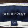 DESCENDANT ディセンダント SF WIDE TROUSERS ワイド ラウザーズ パンツ ブラウン系 3【中古】