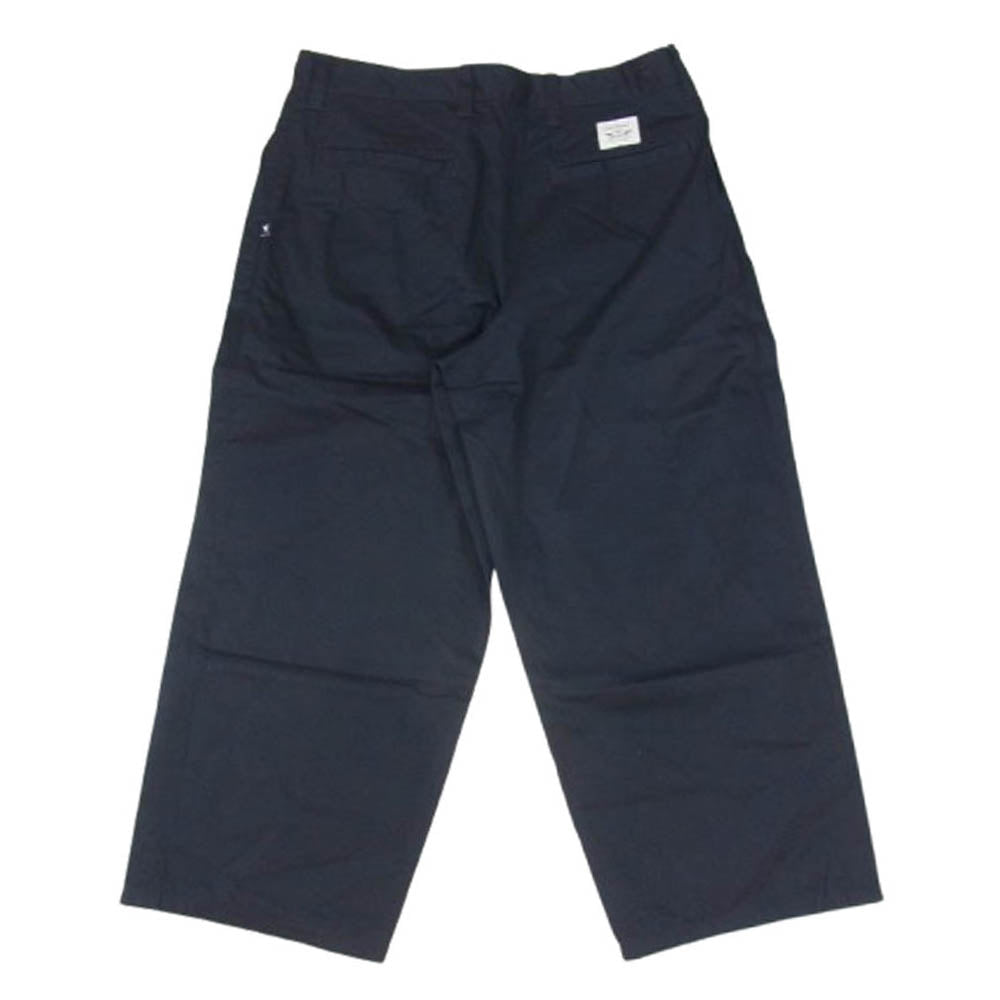 DESCENDANT ディセンダント SF WIDE TROUSERS ワイド ラウザーズ パンツ ネイビー系 3【中古】