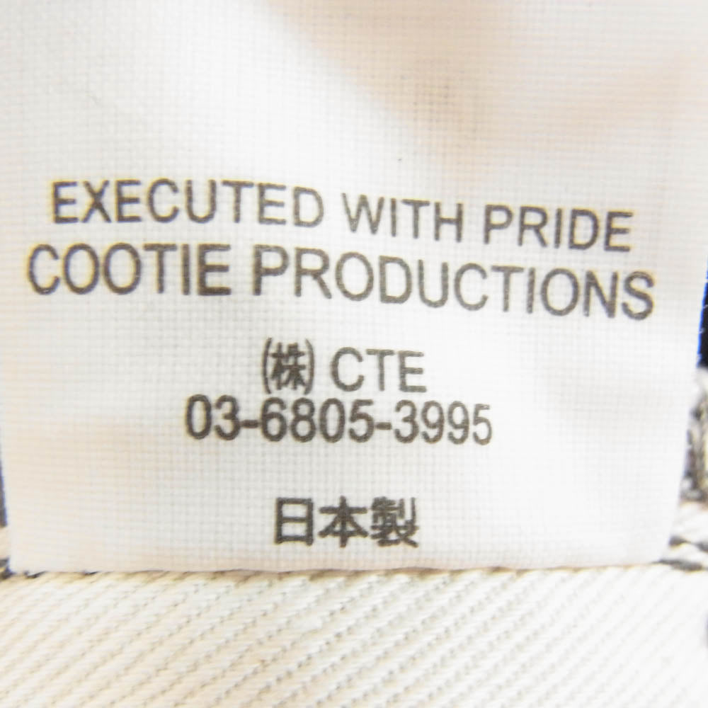 COOTIE クーティー CTE-23A117 5 Pocket Baggy Denim Easy Pants バギー デニム イージー パンツ ブラック系 M【中古】