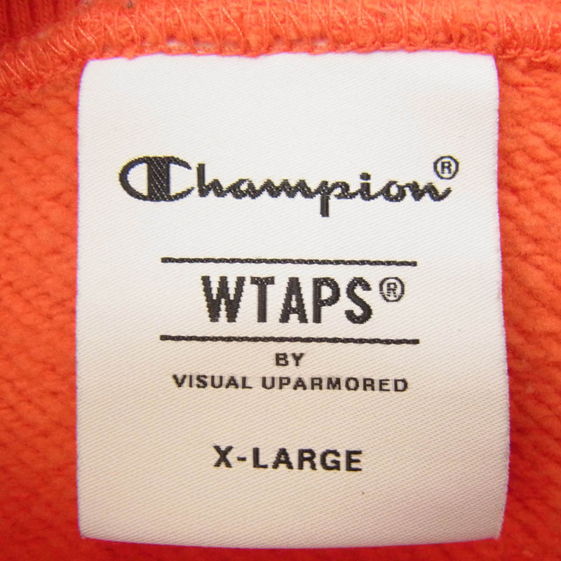 WTAPS ダブルタップス C8-Z018 Champion チャンピオン クルーネック