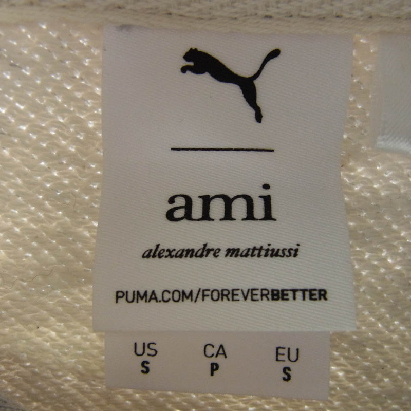 AMI PARIS アミパリス 534069-04 PUMA AMI Hoodie Grey プーマ プル