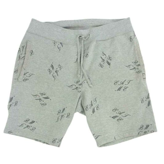 Supreme シュプリーム 15AW Eat Me Sweat Short スウェット ショーツ ハーフパンツ グレー系 M【中古】
