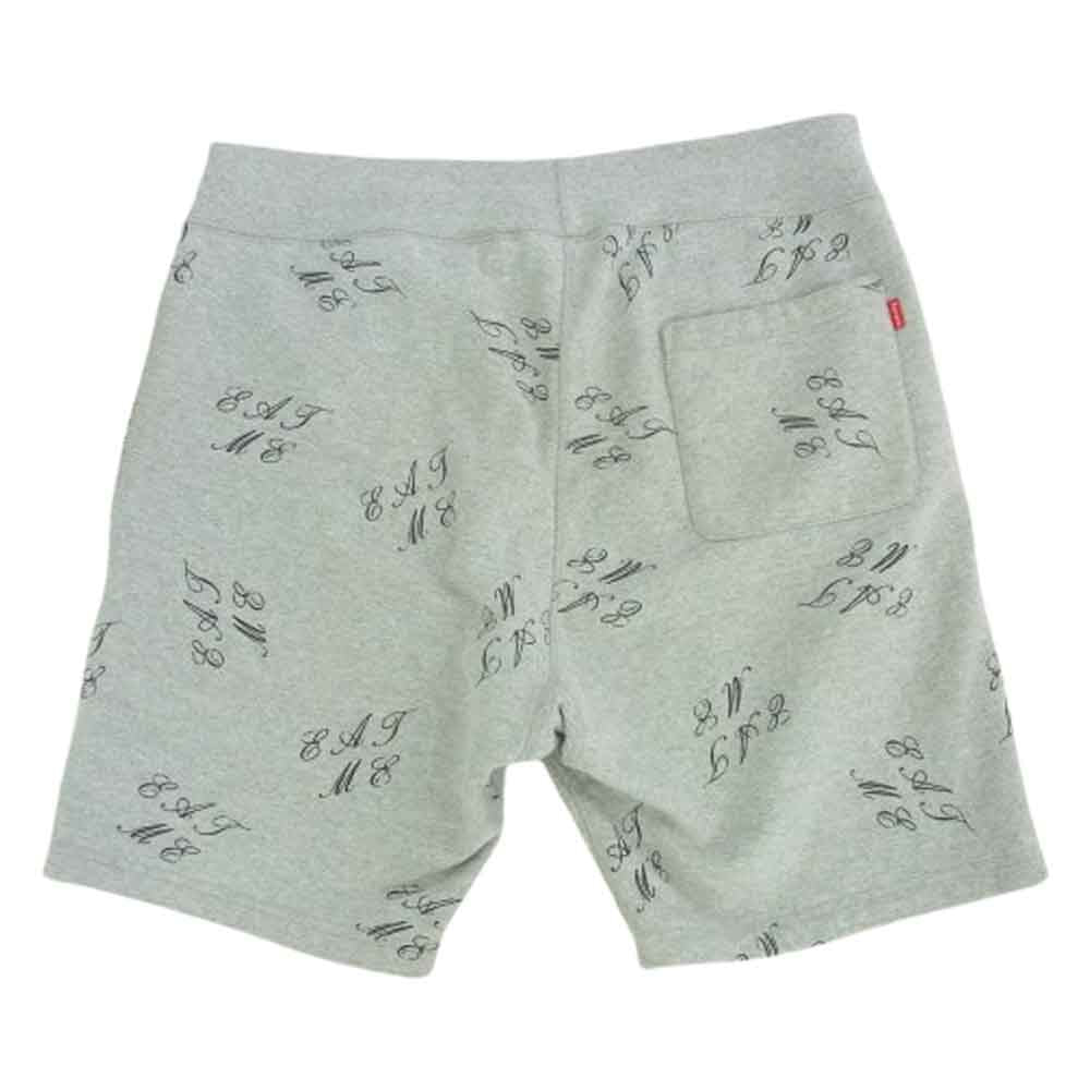 Supreme シュプリーム 15AW Eat Me Sweat Short スウェット ショーツ ハーフパンツ グレー系 M【中古】