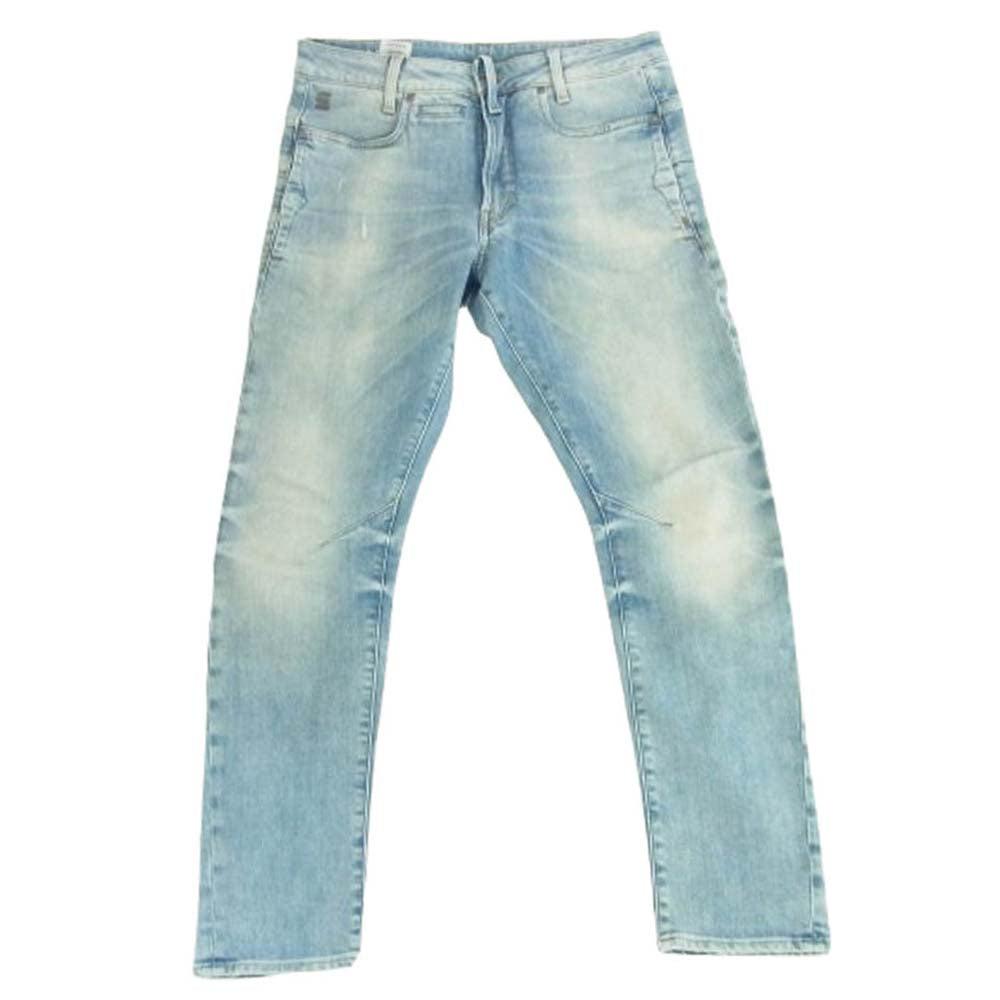 G-STAR ジースター D-STAQ ストレッチ スキニー デニムパンツ インディゴブルー系 30【中古】