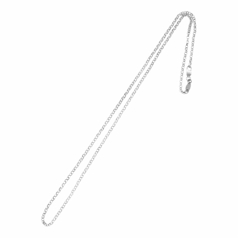 CHROME HEARTS クロムハーツ（原本無） NECKCHAIN R18 ロールチェーン ネックレス 18inch シルバー系【中古】