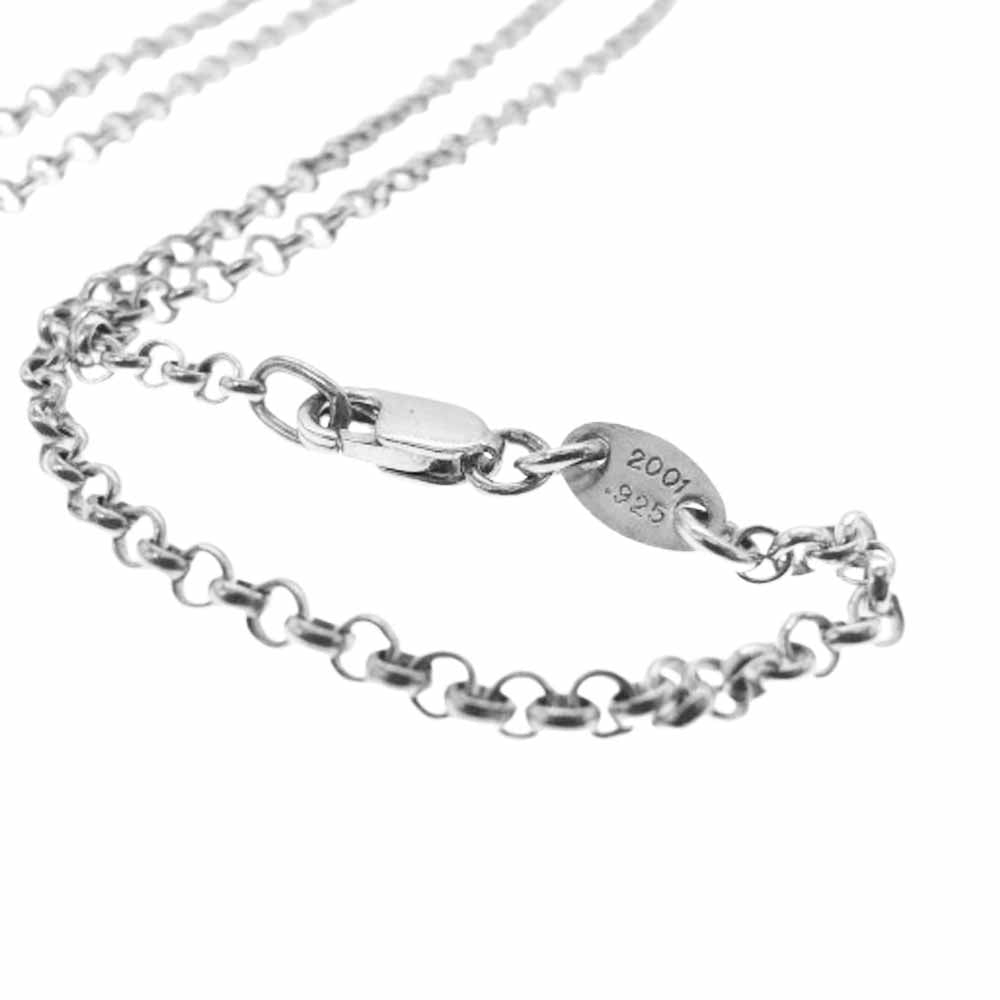 CHROME HEARTS クロムハーツ（原本無） NECKCHAIN R18 ロールチェーン ネックレス 18inch シルバー系【中古】