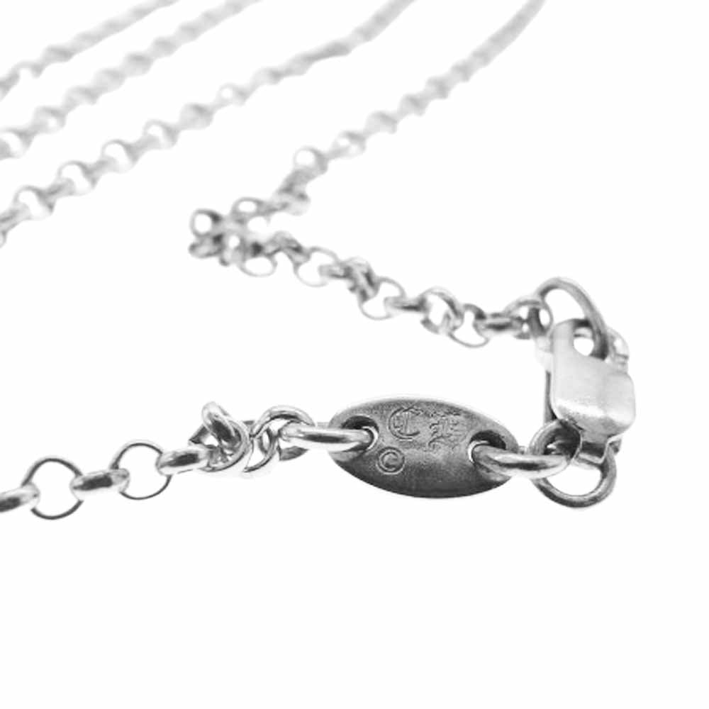 CHROME HEARTS クロムハーツ（原本無） NECKCHAIN R18 ロールチェーン ネックレス 18inch シルバー系【中古】