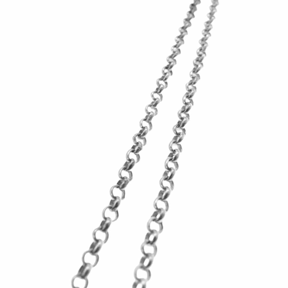 CHROME HEARTS クロムハーツ（原本無） NECKCHAIN R18 ロールチェーン ネックレス 18inch シルバー系【中古】
