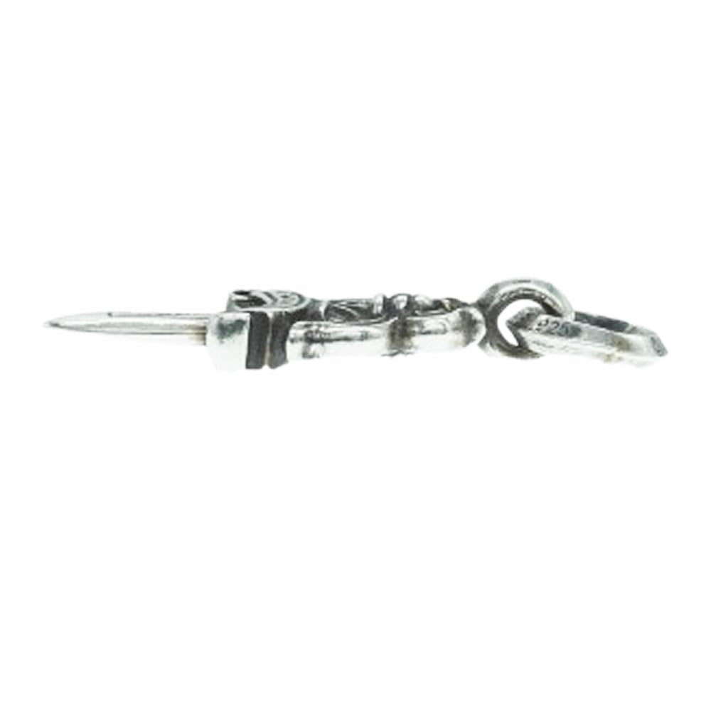 CHROME HEARTS クロムハーツ（原本有） #5 DAGGER ダガーチャーム ペンダントトップ シルバー系【中古】