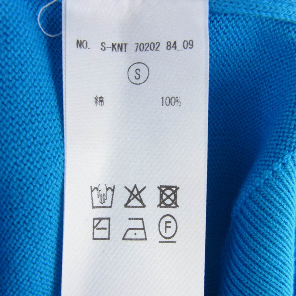 アルコディオ S-KNT 70201 半袖 ポロシャツ ターコイズ ターコイズブルー系 S【新古品】【未使用】【中古】