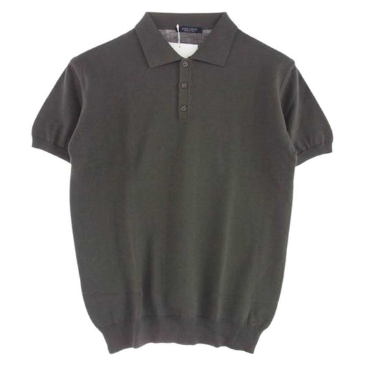 アルコディオ S-KNT 70201 半袖 ポロシャツ カーキ カーキ系 S【新古品】【未使用】【中古】