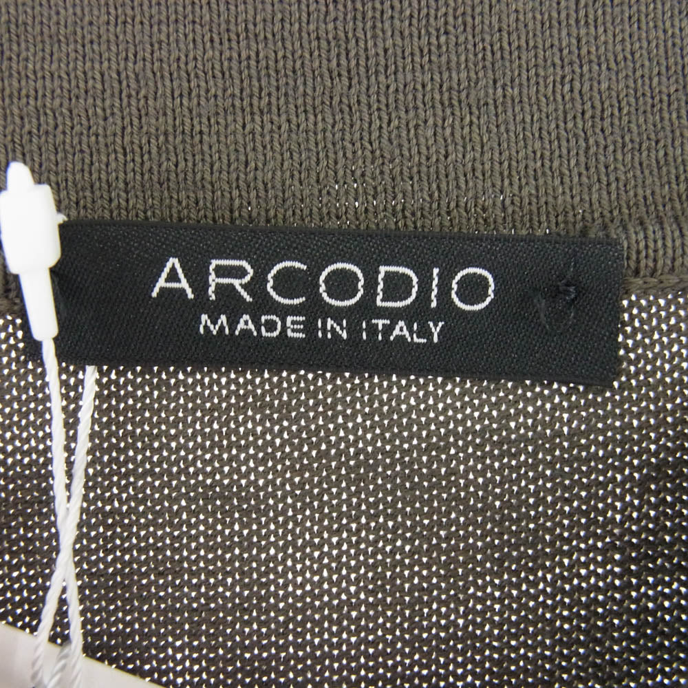 アルコディオ S-KNT 70201 半袖 ポロシャツ カーキ カーキ系 S【新古品】【未使用】【中古】