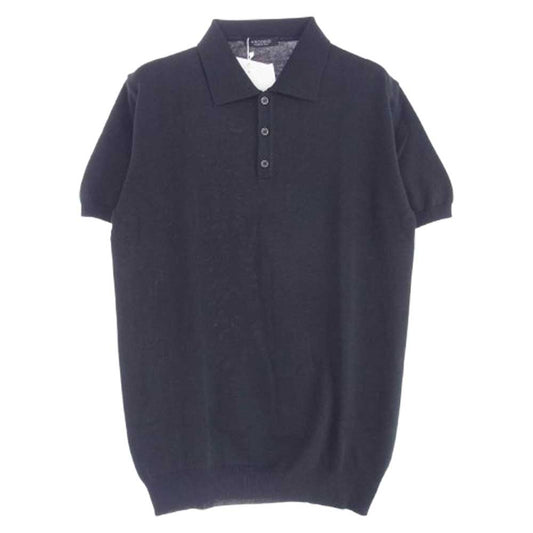 アルコディオ S-KNT 70201 半袖 ポロシャツ ブラック ブラック系 S【新古品】【未使用】【中古】