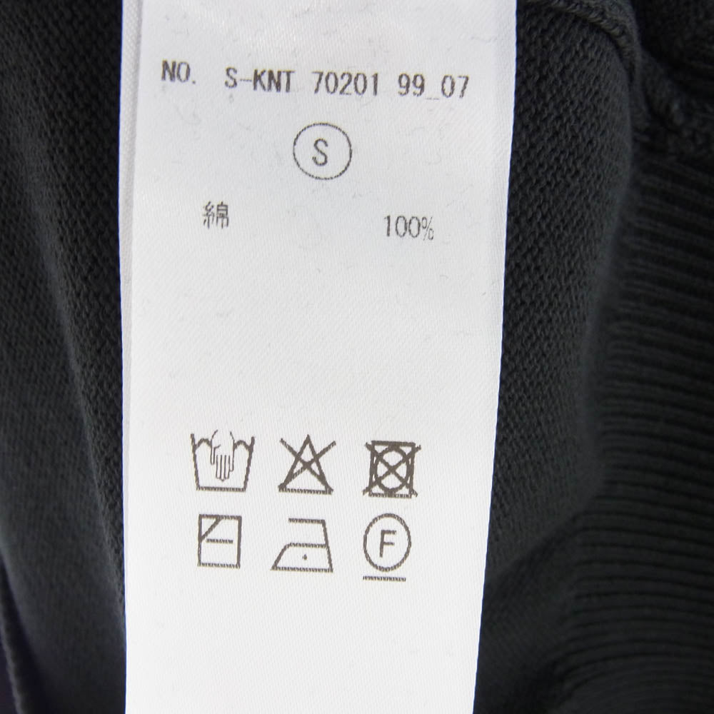 アルコディオ S-KNT 70201 半袖 ポロシャツ ブラック ブラック系 S【新古品】【未使用】【中古】