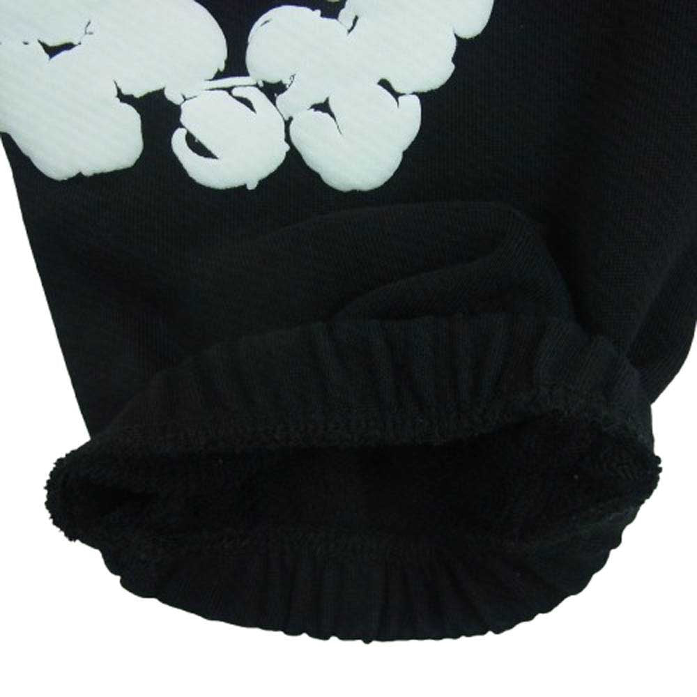 デニム ティアーズ Cotton Wreath コットン リース スウェット パンツ ブラック系 ホワイト系 S【中古】