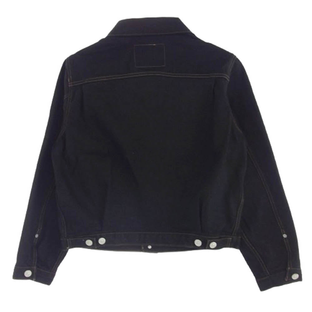 STUSSY ステューシー A83260001 Levi’s Crispy Rinse Trucker Jacket リーバイス クリスピー リンス トラッカー デニム ジャケット ブラック系 S【新古品】【未使用】【中古】