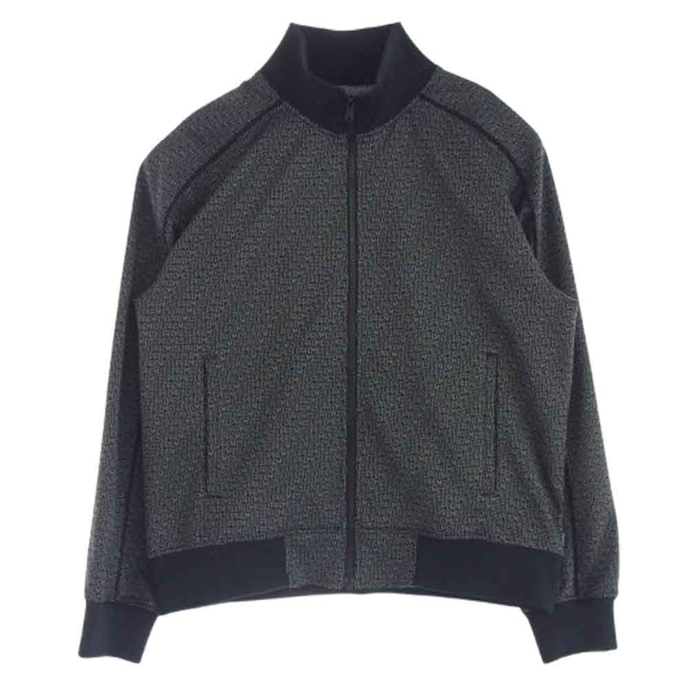 Supreme シュプリーム 22SS Repeat Track Jacket ロゴ総柄 リピート トラック ジャケット ジャージ ダークグレー系 M【中古】