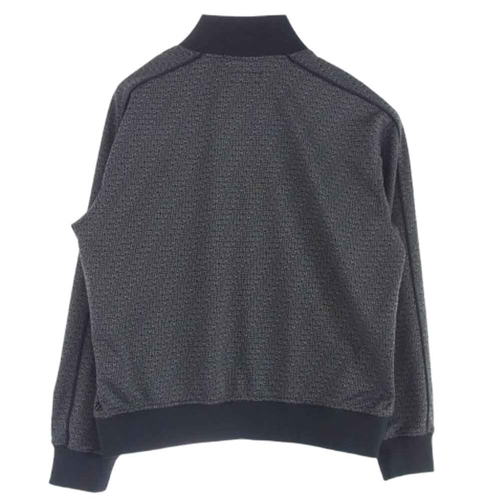 Supreme シュプリーム 22SS Repeat Track Jacket ロゴ総柄 リピート トラック ジャケット ジャージ ダークグレー系 M【中古】