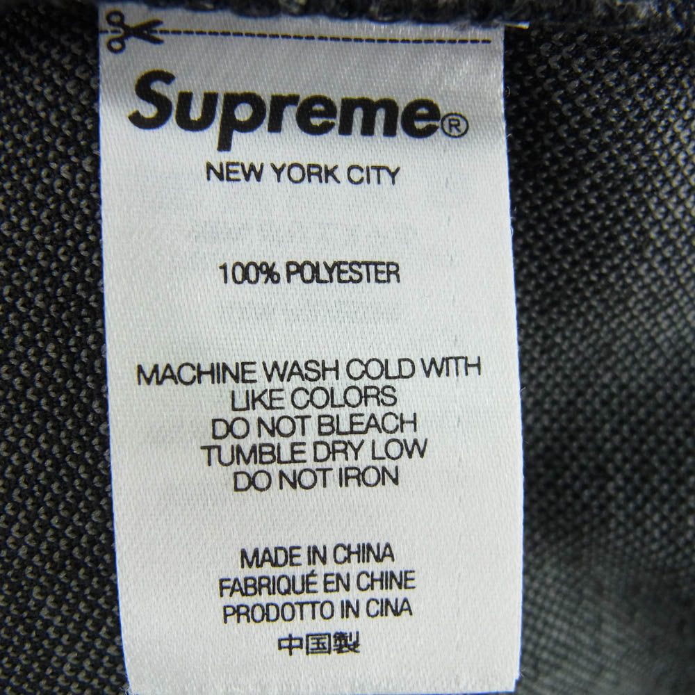 Supreme シュプリーム 22SS Repeat Track Jacket ロゴ総柄 リピート トラック ジャケット ジャージ ダークグレー系 M【中古】