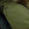 CANADA GOOSE カナダグース 2301JM サザビーリーグタグ RUSSELL PARKA ファーフード付き ラッセル パーカ ダウン ジャケット カーキ系 M【中古】