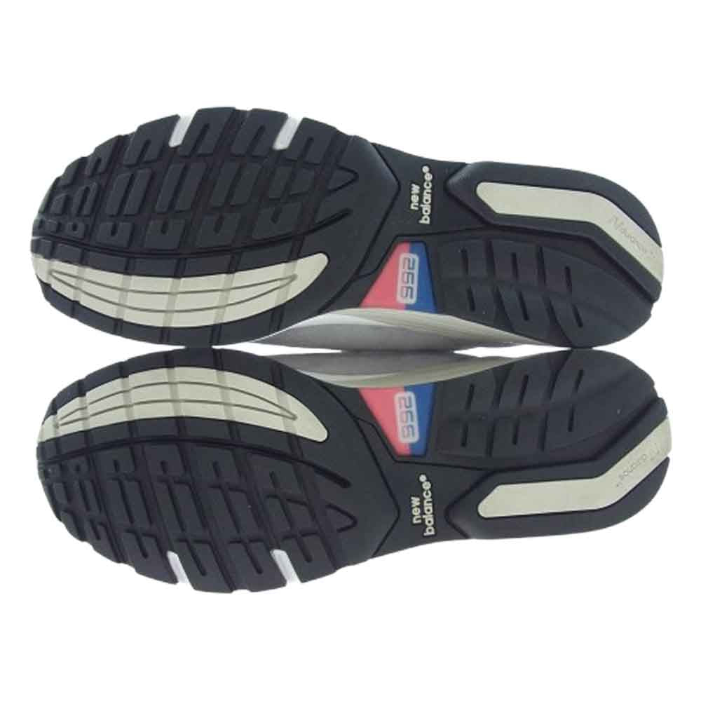 NEW BALANCE ニューバランス U992GY 992 Gray 2025 スエード メッシュ ローカット スニーカー グレー系 26cm【極上美品】【中古】