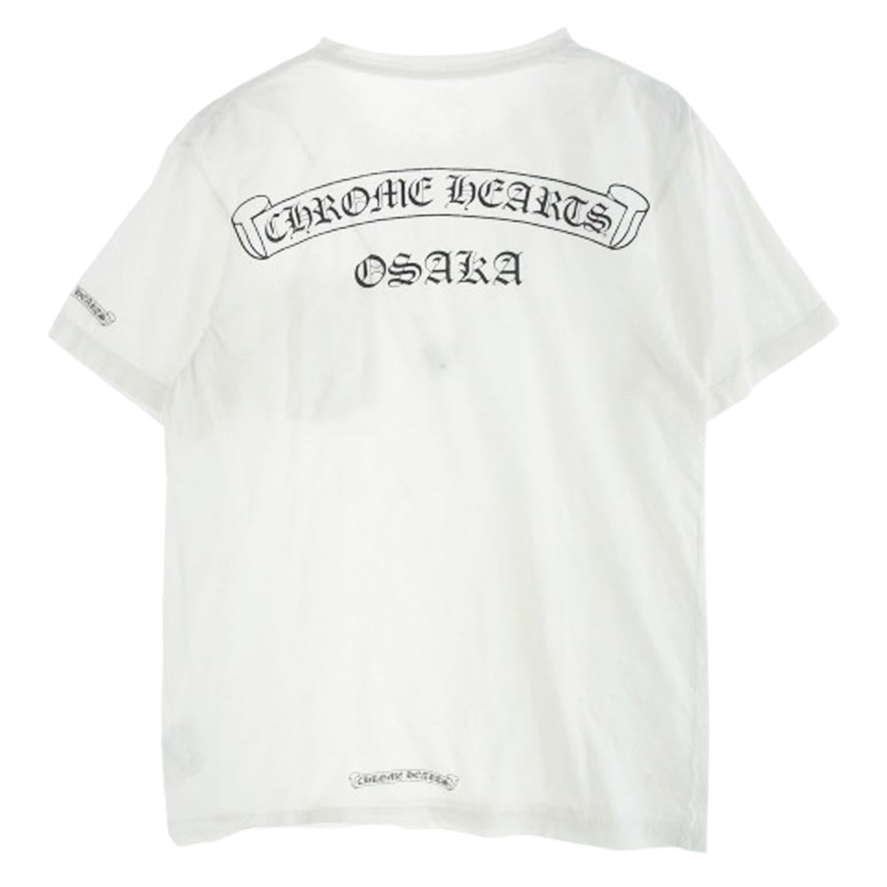 CHROME HEARTS クロムハーツ（原本無） 大阪限定 CH T-SHRT LTD 半袖 Tシャツ ホワイト系 M【中古】