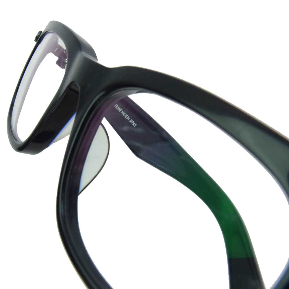 CHROME HEARTS クロムハーツ（原本無） GITTIN ANY?-A BSフレアテンプル メガネ 眼鏡 アイウェアケース付き ブラック系 52□19-145【中古】