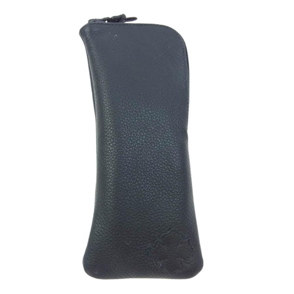 CHROME HEARTS クロムハーツ（原本無） GITTIN ANY?-A BSフレアテンプル メガネ 眼鏡 アイウェアケース付き ブラック系 52□19-145【中古】