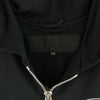 CHROME HEARTS クロムハーツ（原本無） TRACK HDZF FBRC ダガー クロスボール 袖ジップ トラック ジャケット フーディ ブラック系 S【中古】