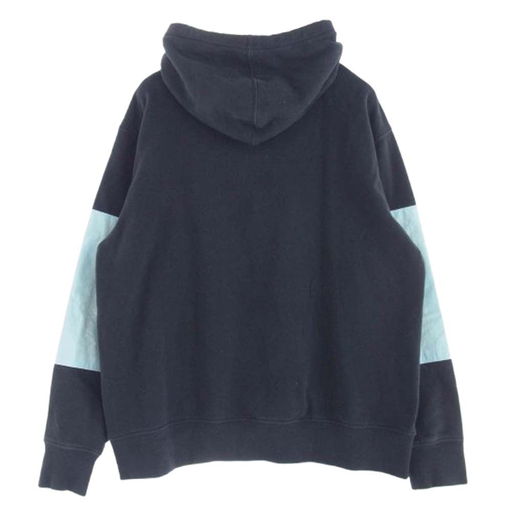 Supreme シュプリーム 22SS ×THE NORTH FACE ノースフェイス Bandana Hooded Sweatshirt バンダナ フード スウェット パーカー ブラック系 US M【中古】