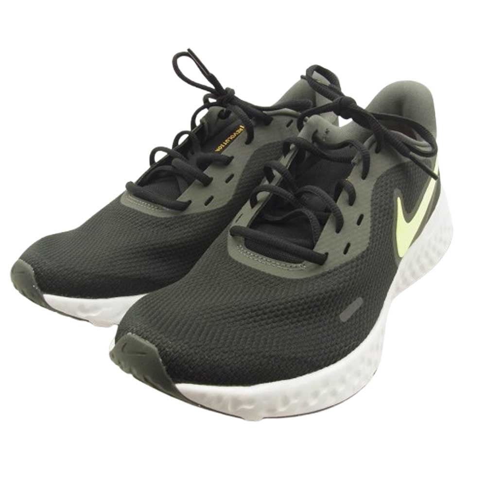 NIKE ナイキ BQ3204-013 REVOLUTION 5 レボリューション 5 ランニング スニーカー ブラック系 27.5cm【中古】