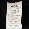 Sacai サカイ 21SS 21E2-COEQW-M26978 A.P.C. アーペーセー SIDE ZIP LOGO TEE ロゴプリント サイドジップ 半袖 Tシャツ ブラック系 XS【極上美品】【中古】