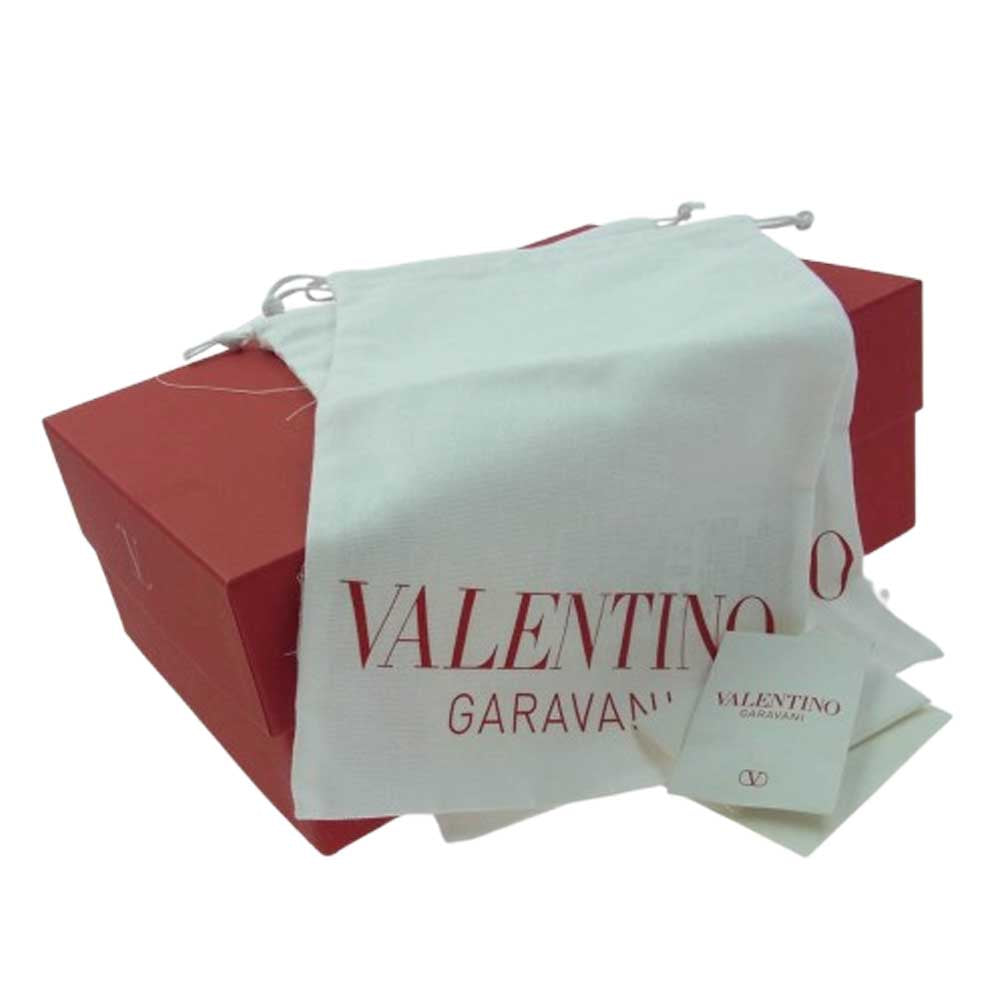 VALENTINO ヴァレンティノ ZW2S0C47 GARAVANI SLIDE SANDAL ガラヴァーニ スタッズ サンダル ゴールド系 37【極上美品】【中古】