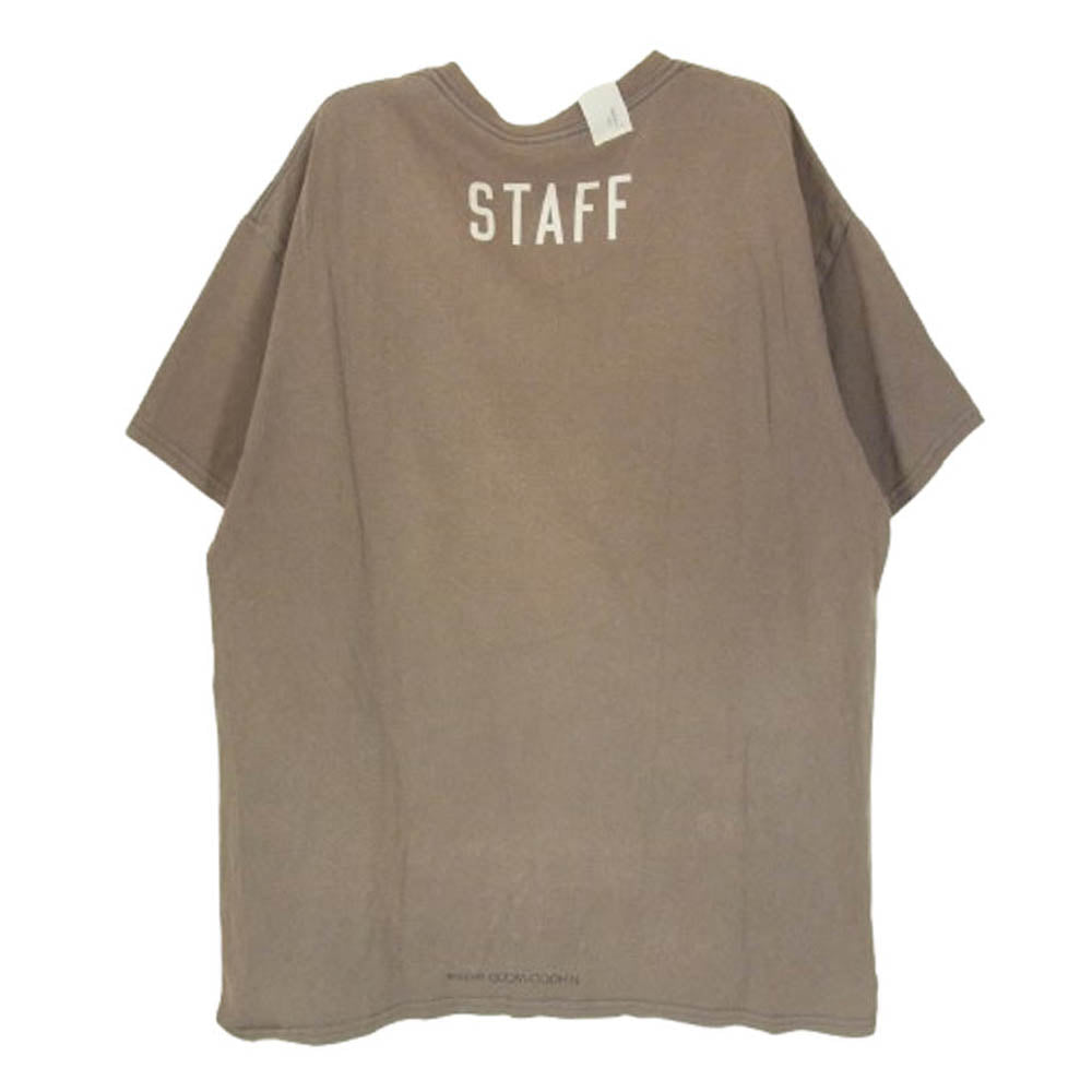 N.HOOLYWOOD エヌハリウッド 1202-CS22-054 ロゴ プリント 半袖 Tシャツ グレー系 38【中古】