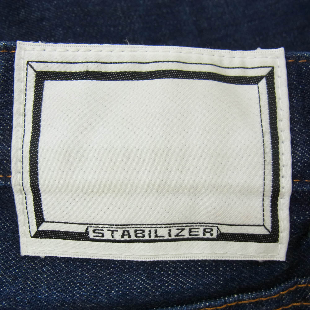 スタビライザージーンズ O-02 BOOTCUT ブーツカット デニムパンツ インディゴ インディゴブルー系 32【中古】