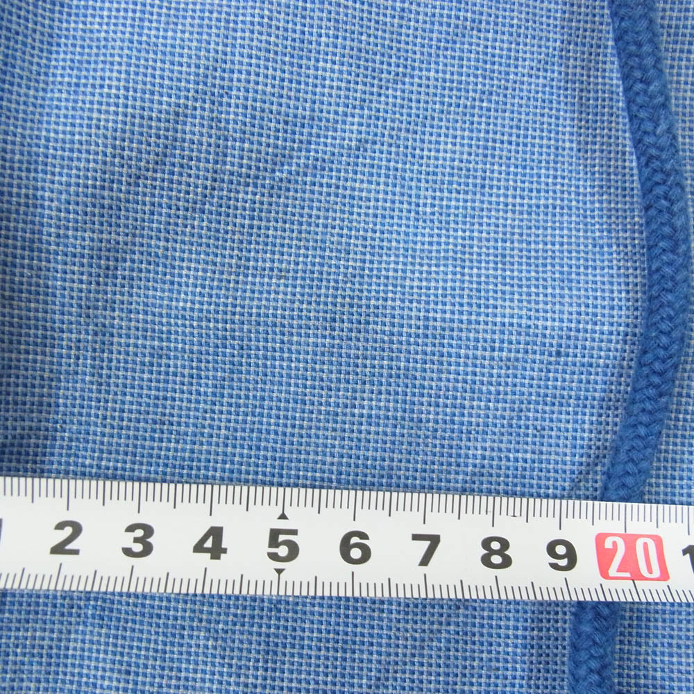 スタビライザージーンズ 0-36 ELASTIC WAIST TROUSERS コットン イージー パンツ ブルー系 L【中古】