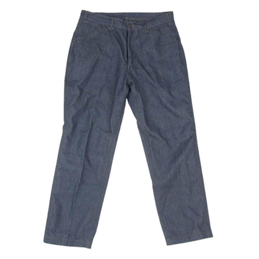スタビライザージーンズ O-26 FLANNEL-LINED TROUSER フランネル トラウザー パンツ インディゴブルー系 33【中古】