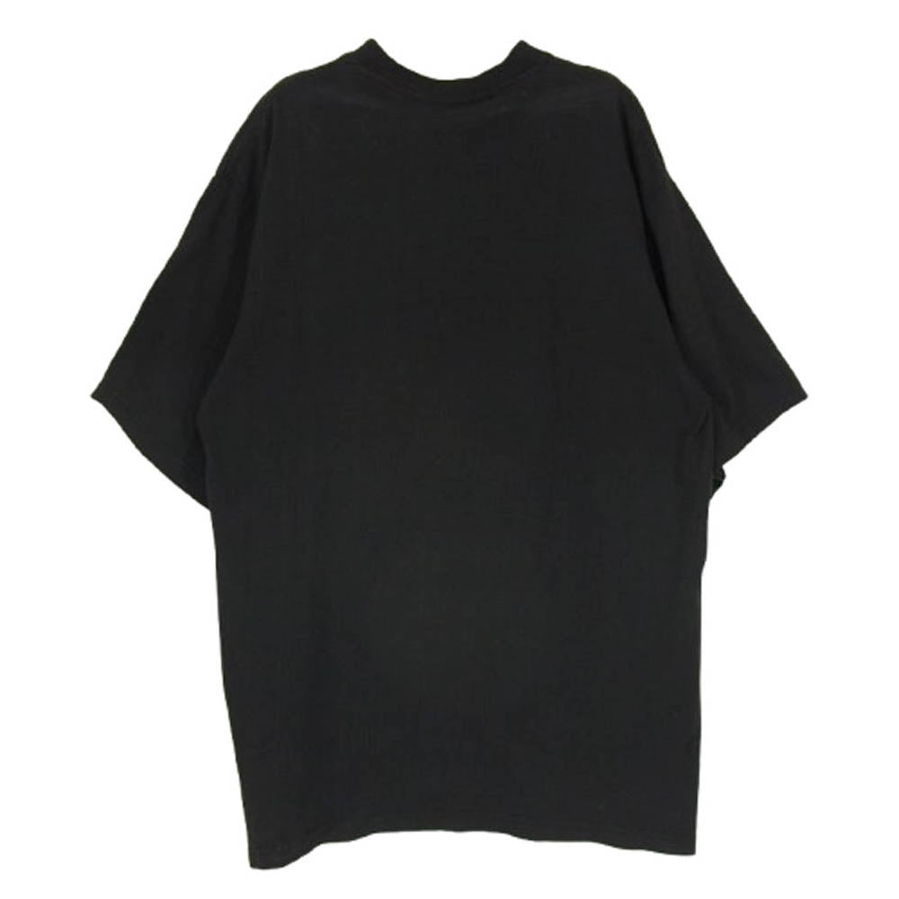 HARLEY DAVIDSON ハーレーダビッドソン フロント ロゴ プリント 半袖 Tシャツ ブラック系 XL【中古】