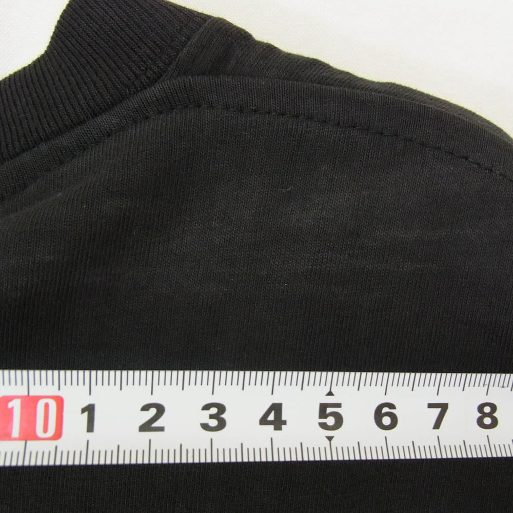 HARLEY DAVIDSON ハーレーダビッドソン フロント ロゴ プリント 半袖 Tシャツ ブラック系 XL【中古】