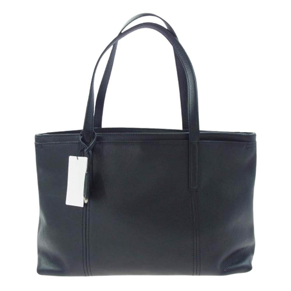 aniary アニアリ 07-02011 Shrink Leather シュリンクレザー トートバッグ ブラック系【新古品】【未使用】【中古】