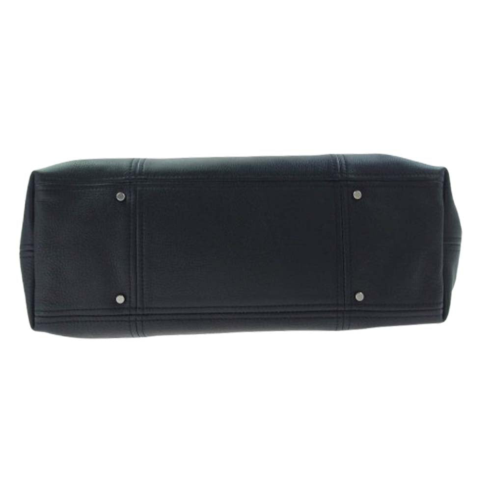 aniary アニアリ 07-02011 Shrink Leather シュリンクレザー トートバッグ ブラック系【新古品】【未使用】【中古】