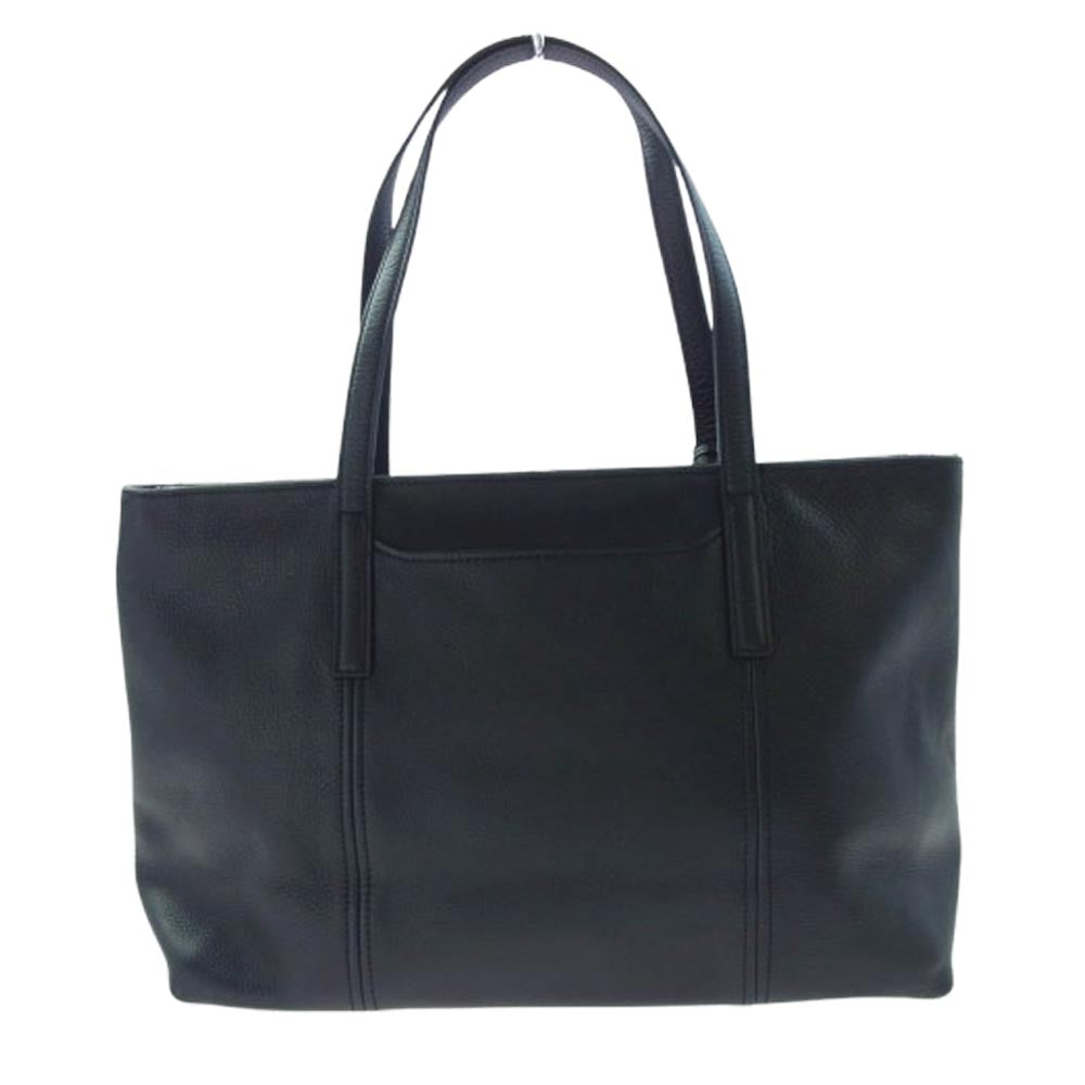 aniary アニアリ 07-02011 Shrink Leather シュリンクレザー トートバッグ ブラック系【新古品】【未使用】【中古】