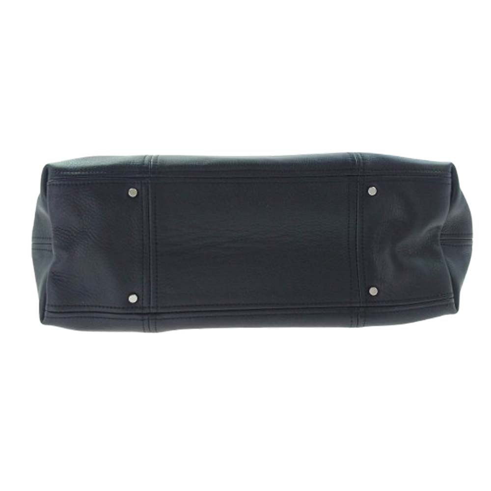 aniary アニアリ 07-02011 Shrink Leather シュリンクレザー トートバッグ ブラック系【新古品】【未使用】【中古】