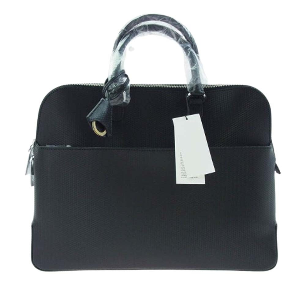 aniary アニアリ 34-01000 G-Film Leather ジーフィルムレザー トートバッグ ブラック系【新古品】【未使用】【中古】