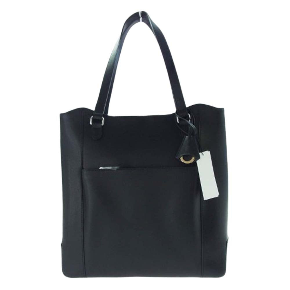 aniary アニアリ 33-02000 S-Film Leather エス-フィルム レザー トートバッグ ブラック系【新古品】【未使用】【中古】